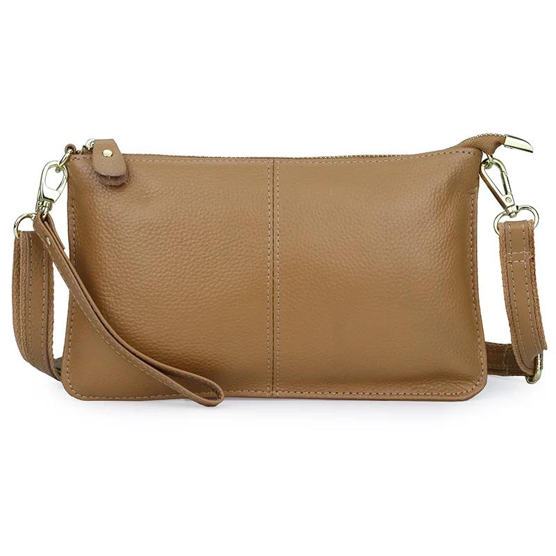 Molly Show Dames Echt Leren Dag Clutches Snoepkleur Schoudertas Dames Mode Crossbody Tassen Kleine Dames Handtassen Clutch Bolsos
