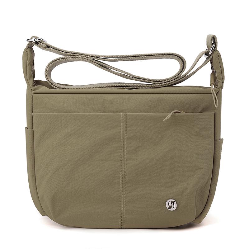 RUWB BAGS Nylon doek casual kleine crossbody tas vrouwen lichtgewicht casual messenger bags 2024 winter nieuwe eenvoudige mode forens schoudertas vrouwen's tas