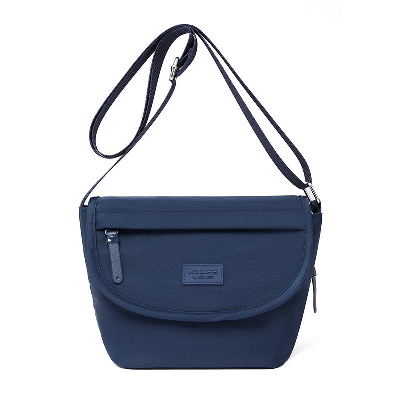 RUWB BAGS Casual Vrouwen Schouder Messenger Bag Dames Oxford Rits Emmer Handtassen Pakket Vrouwelijke Kleine Capaciteit Reis Crossbody Tassen blauw