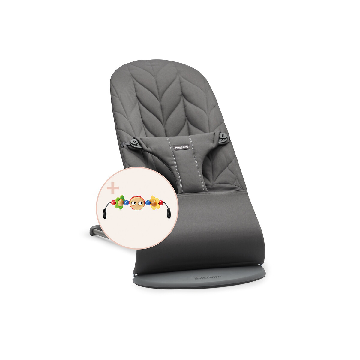 BABYBJORN Set wipstoel bliss pétale met speelboog