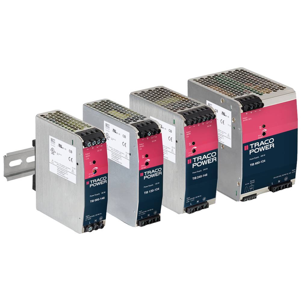 TracoPower TIB 120-112 DIN-rail netvoeding +12.0 V/DC 10000 mA 120 W Aantal uitgangen: 1 x Inhoud: 1 stuk(s)