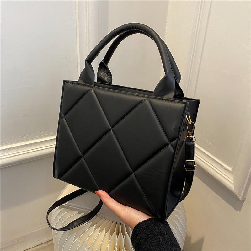 Bag Living Effen kleur damestas Crossbodytas met één schouder Mode damestas zwart