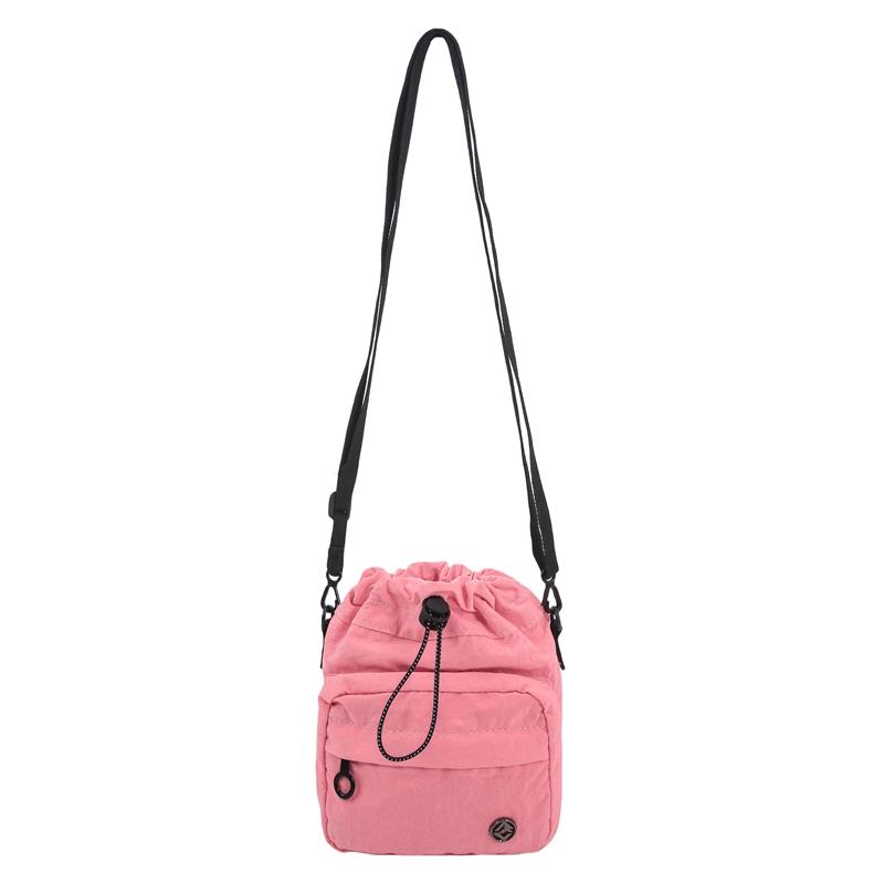 KULUOSIDI BAG Women's Portable Sports Water Cup Bag Drawstring Nylon Crossbody Mini Mobile Phone Bag