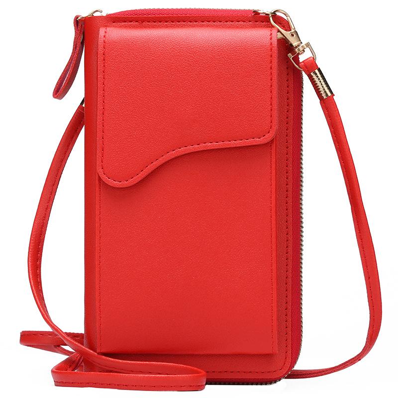 Aliwood Dames kleine crossbody schoudertassen PU leer vrouwelijke mobiele telefoon zak dames portemonnee kaart koppelingen portemonnee messenger bags