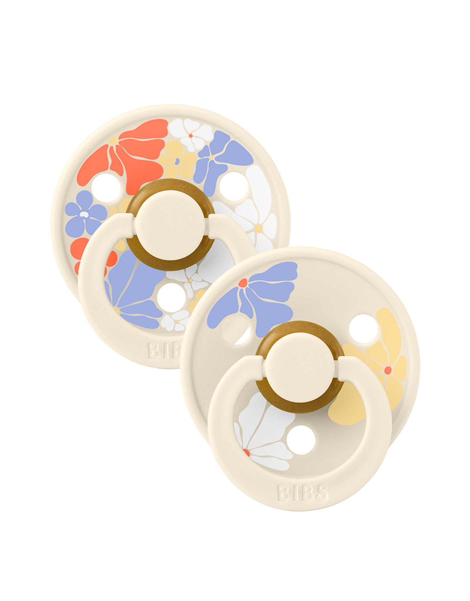 Bibs – Studio Collection - Fopspeen - Rond – Morning Bloom – Maat 2 – 2 Stuks