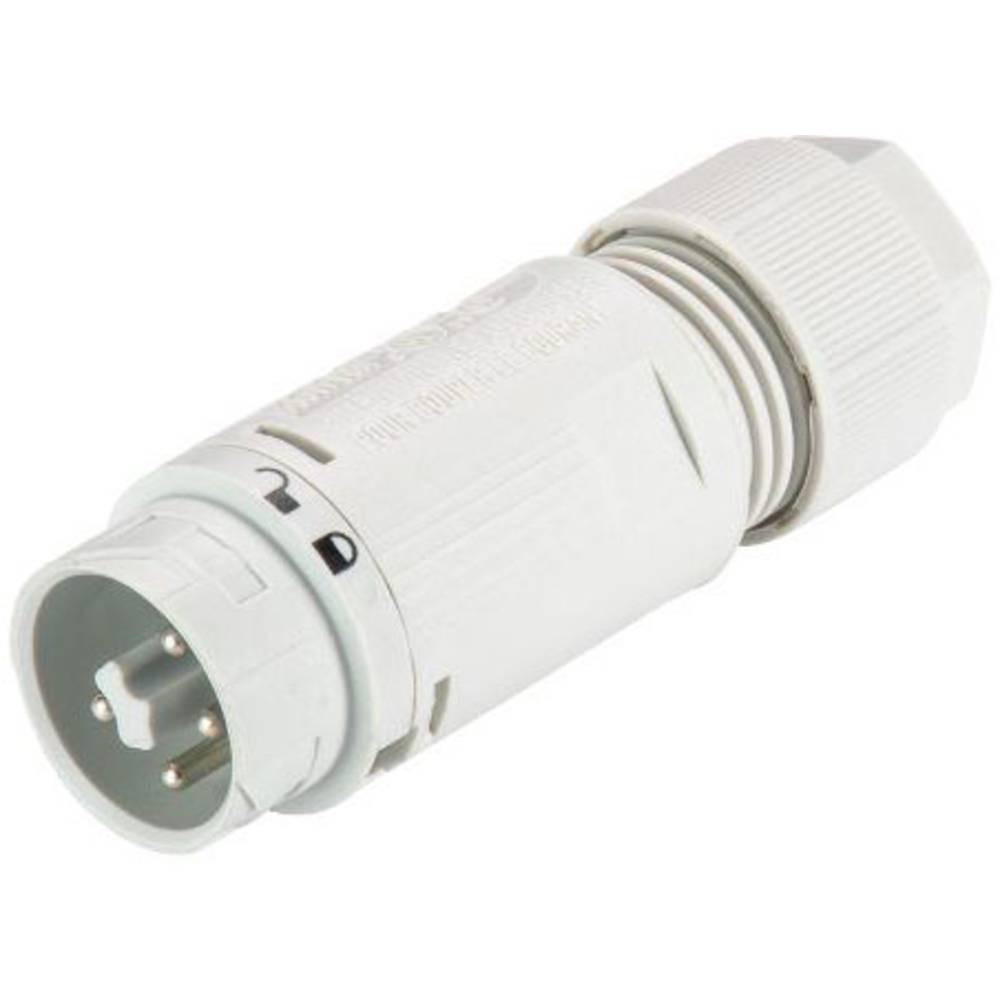 Wieland Electric 46.052.4554.0 Ronde connector Stekker, recht Totaal aantal polen: 3 + PE Serie (ronde connectoren): RST MINI 1 stuk(s)