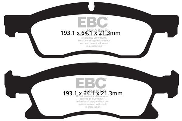 Dodge Remblokkenset EBC Ultimax2 DPX2136