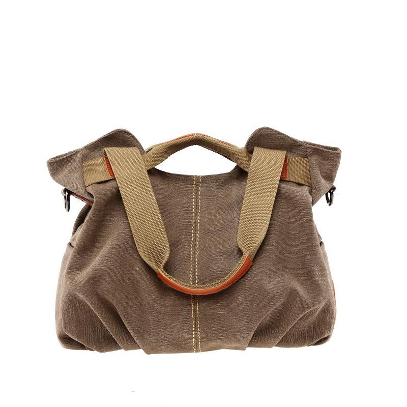 Sports Trend Bag Stijlvolle casual diagonale handtas met één schouder Retro Trend Casual canvas tas Damestas One Size