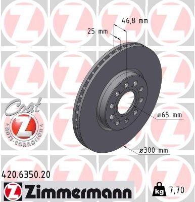 Mg Remschijf COAT Z