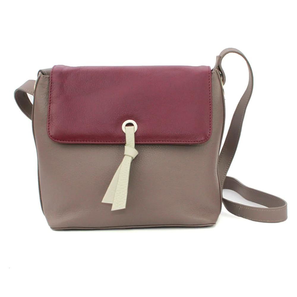 Eastern Counties Leather Eastern Counties leren dames/dames Zada ​​lederen handtas One Size