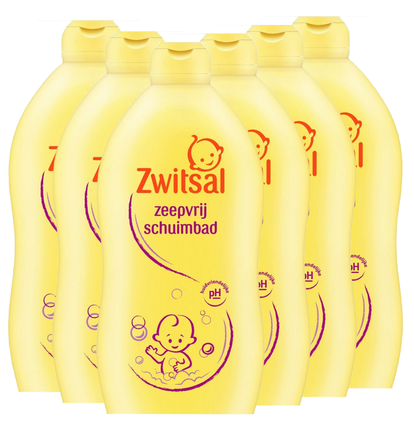 Zwitsal  Zeepvrij Schuimbad - 6 x 700 ml - Voordeelverpakking