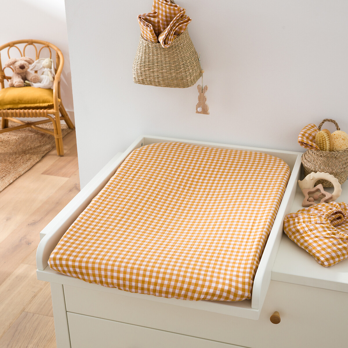 LA REDOUTE INTERIEURS Set van 2 hoezen voor luiermatras, Croizic