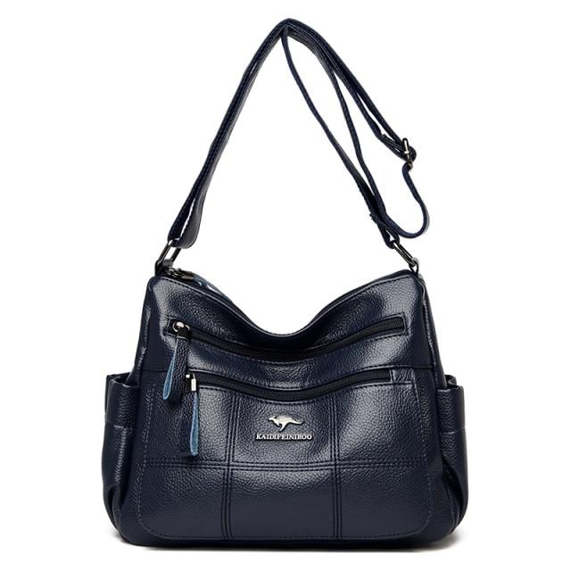 Idealife Echt merk lederen Sac luxe handtassen portemonnee damestassen designer schouder crossbody messenger bags vrouwelijke 2021 waterdichte tas