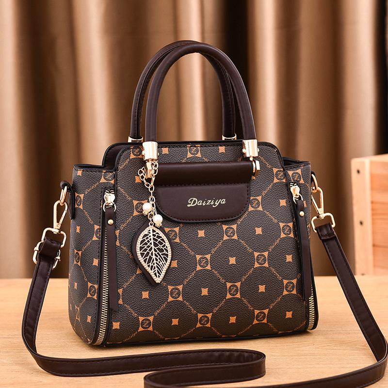 Sparkling Stars Lichte luxe damestas, nieuwe stijlvolle damesmode, grote capaciteit enkele schouder diagonale cross moeder tas, damestas