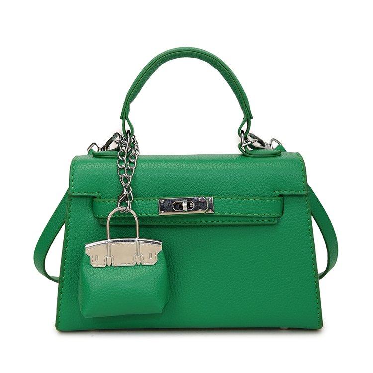 Your favorite bag Popular Solid Color Women's Bags Hundred Crossbody Bags Premium Sense Handbags Female groen