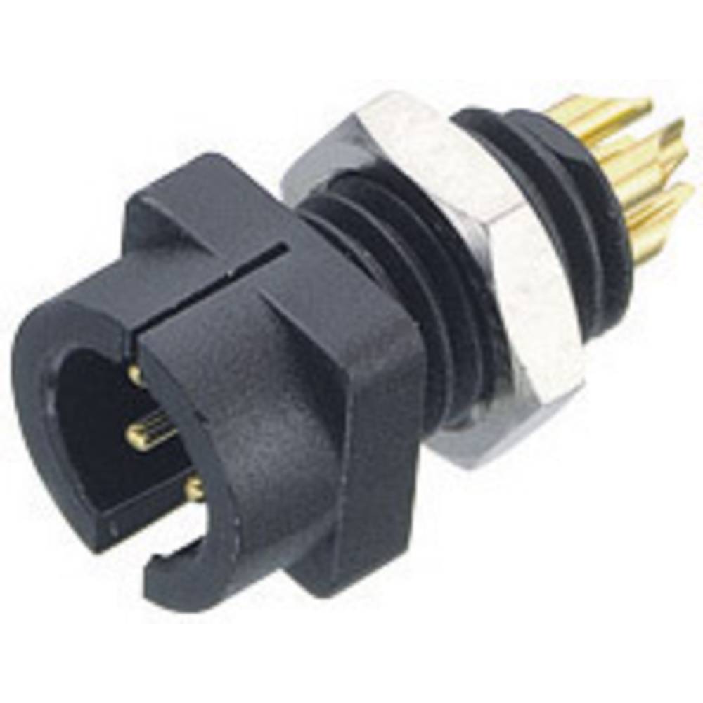 Binder 09-9765-30-04 Ronde connector Flensstekker Totaal aantal polen: 4 Serie (ronde connectoren): 719 1 stuk(s)