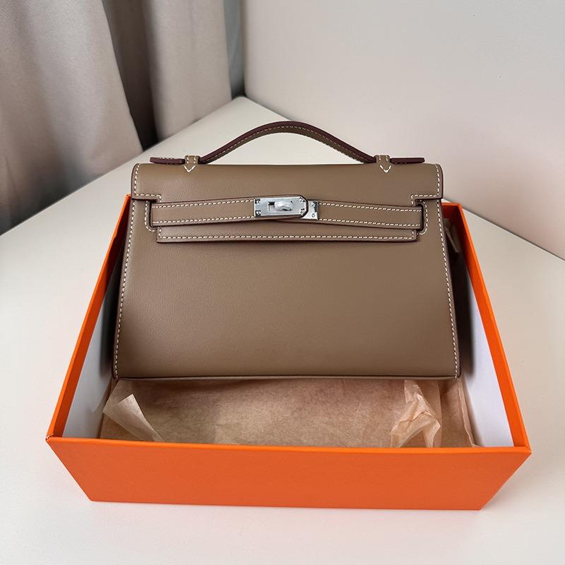 Sports Trend Bag Handgestikte ketting schoudertas Carey tas kalfsleer mini Carey tas echte leren damestas