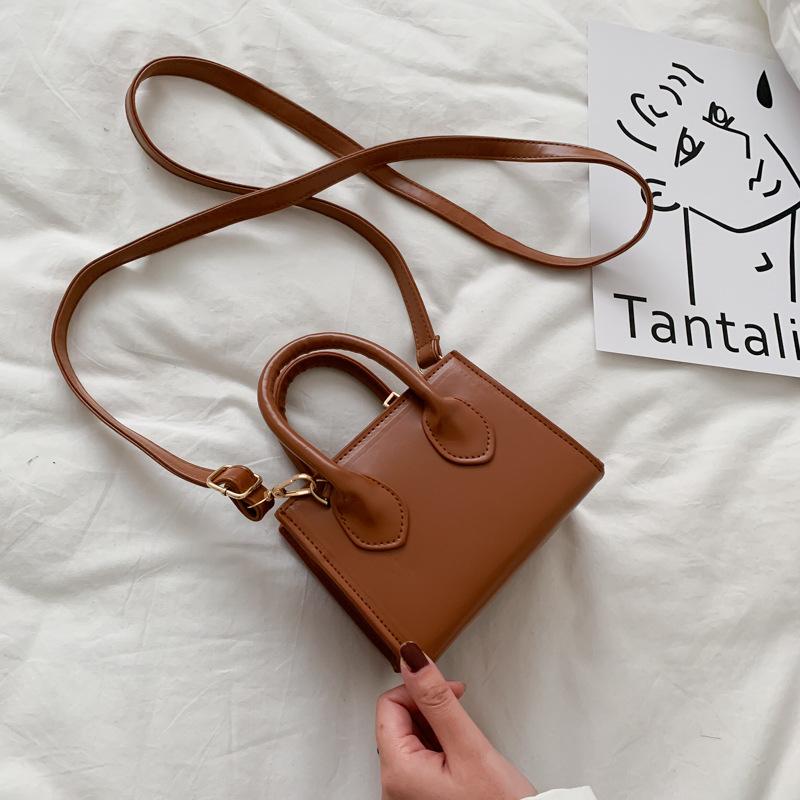 Oh My God Populaire tassen, trendy damestassen, schoudertas, all-match western style kleine vierkante tas