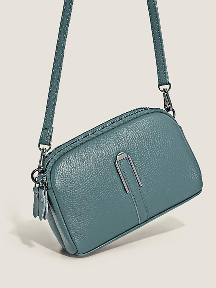 Your favorite bag Echt Lederen Tas Luxe Dames Handtassen Tas Voor Vrouw 2022 Vrouwelijke Clutch Telefoon Tassen Schoudertas Crossbody Messenger Pack 19cm6cm13cm