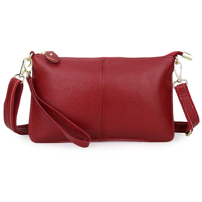 AMONCHY 2024 Echte leren kleine dames schoudertassen Uitstekende koeienhuid crossbody messenger bag Hoge capaciteit clutch tassen voor vrouwen