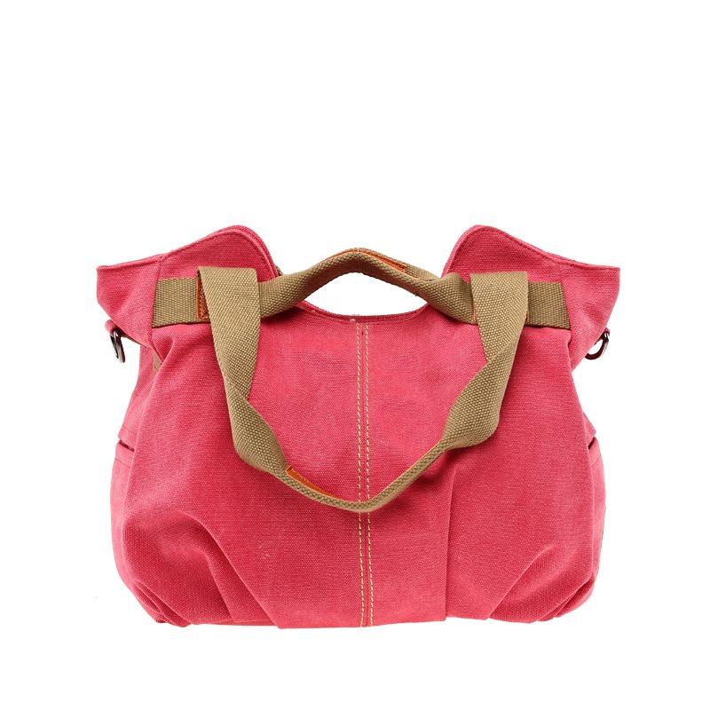 Sports Trend Bag Stijlvolle casual diagonale handtas met één schouder Retro Trend Casual canvas tas Damestas One Size