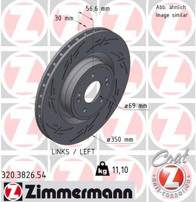 Genesis Remschijf BLACK Z