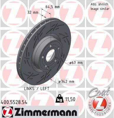 Mercedes-Benz Remschijf BLACK Z