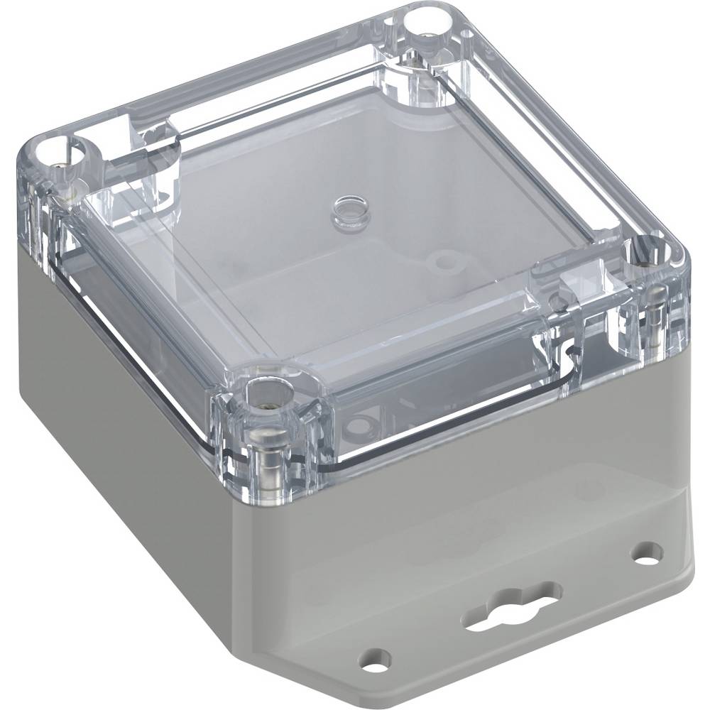 TRU COMPONENTS 6U07080805639 TC-13865228 Industriële behuizing 106.5 x 76.5 x 45 Polycarbonaat Lichtgrijs 1 stuk(s)