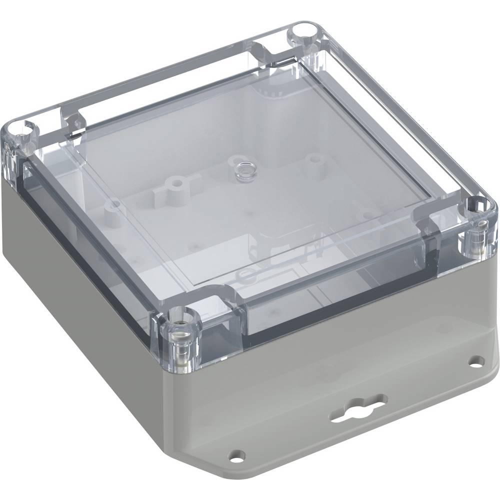 TRU COMPONENTS 6U07111105639 TC-13865276 Industriële behuizing 136.5 x 106.5 x 45 Polycarbonaat Lichtgrijs 1 stuk(s)