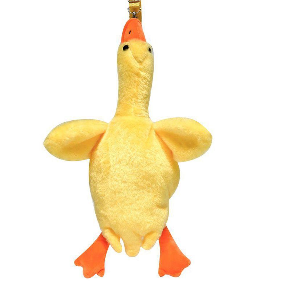 Xiangdashiye Animal Toy Cotton Polyester Girl Gift Plush Bag Crossbody Bag Korean Style Bag Women Shoulder Bag yellow duck