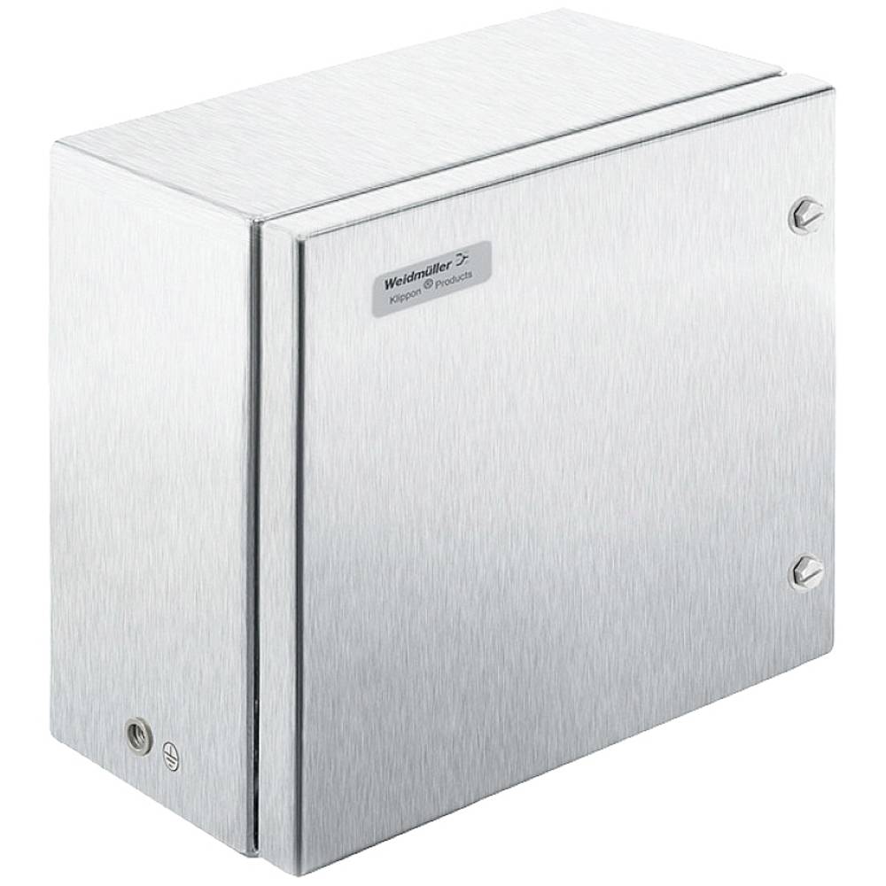 Weidmüller KEBXHS202015S4B1 AK 8000071017 Wandbehuizing 200 x 200 x 150 Staal (niet roestend) Geborsteld 40 stuk(s)