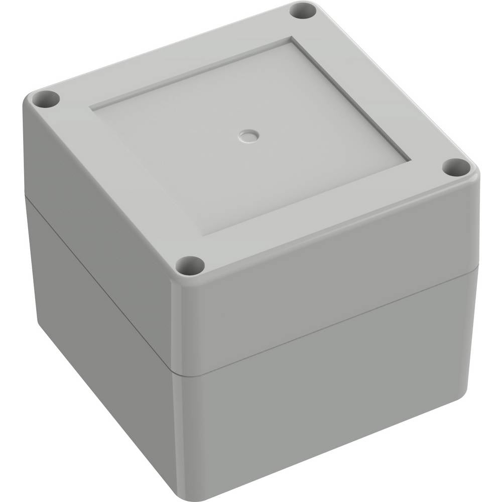 TRU COMPONENTS 6U07090908017 TC-13865080 Industriële behuizing 90 x 90 x 75 ABS Lichtgrijs 1 stuk(s)