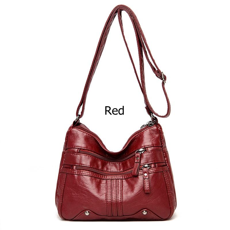Idealife Hoge kwaliteit leren casual tote schoudertas mode cross body tassen voor vrouwen handtassen vrouwen tassen satchel tas 26*21*11cm