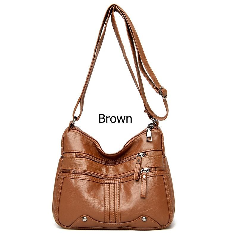Idealife Hoge kwaliteit leren casual tote schoudertas mode cross body tassen voor vrouwen handtassen vrouwen tassen satchel tas 26*21*11cm