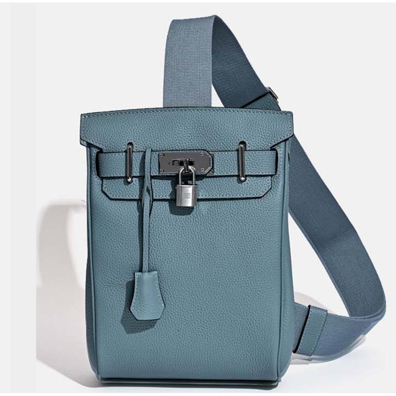 Sexy ladies trend market Nieuwe tas unisex borsttas hoge kwaliteit eerste laag rundleer schoudertas crossbody pendeltas heuptas dames 17*8*27cm