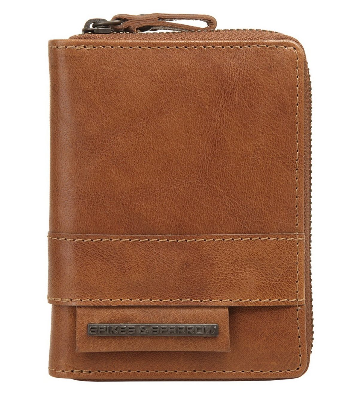 Spikes & Sparrow Portemonnee RFID echt leder