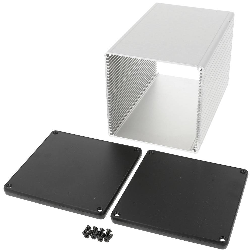 Hammond Electronics 1455NS1602 Universele behuizing 160 x 103 x 103 Aluminium Geëxtrudeerd Helder 1 stuk(s)