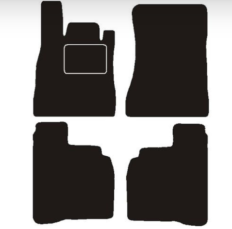 Mercedes-Benz Automatten passend voor Mercedes W221 s-klasse long 2005 ->