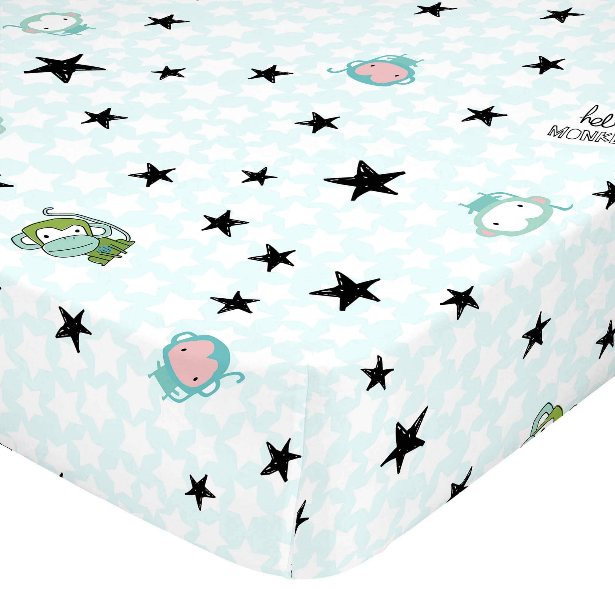 Moshi Moshi Kinderhoeslaken Makaak | 