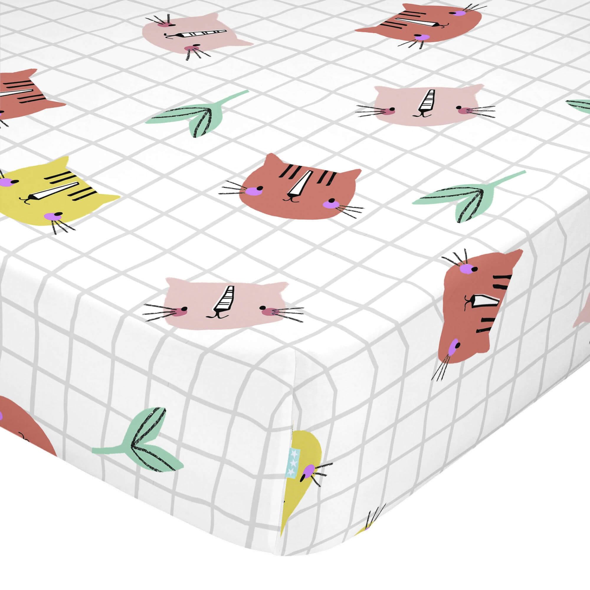 Moshi Moshi Kinderhoeslaken Meow | 