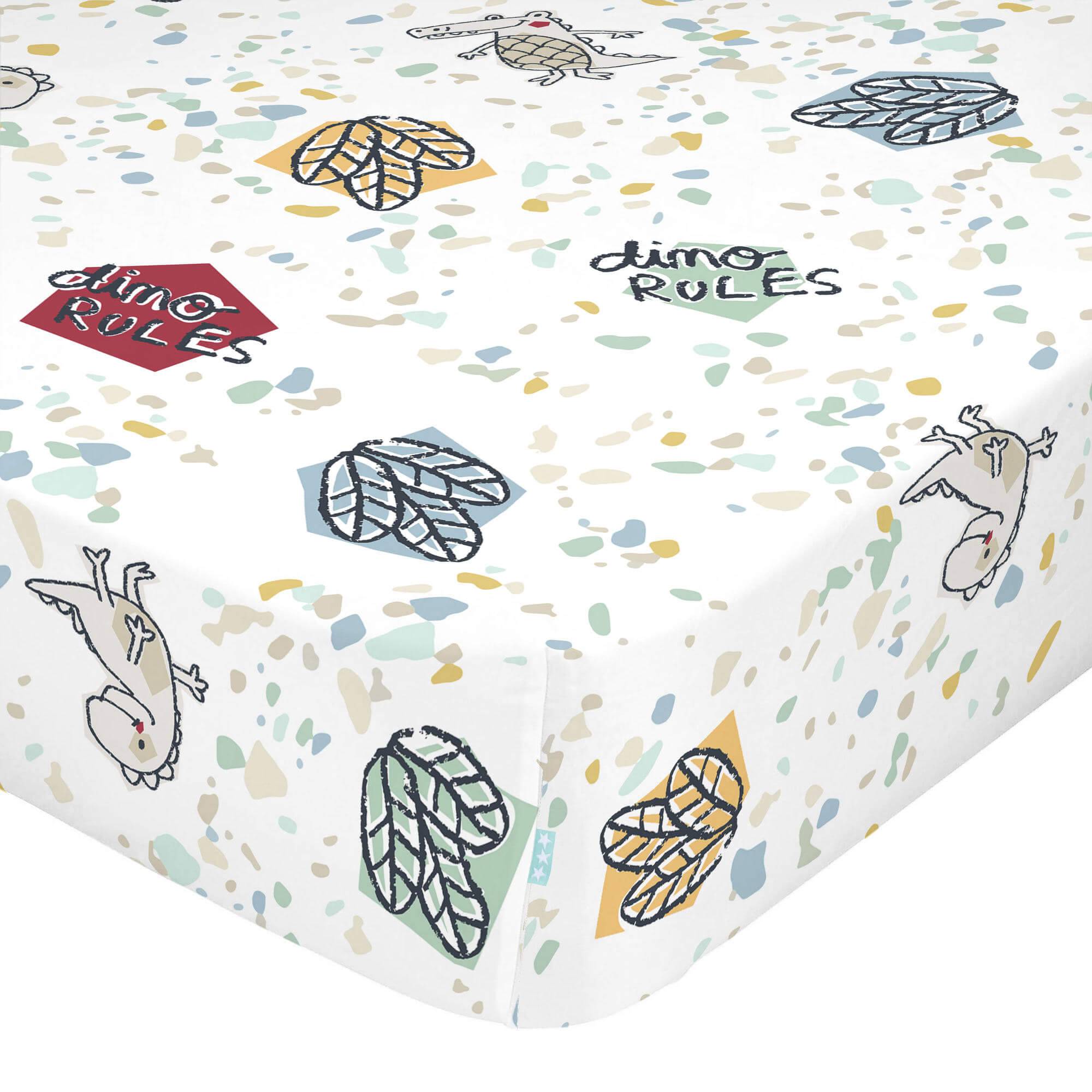 Moshi Moshi Kinderhoeslaken Dino Friends | 