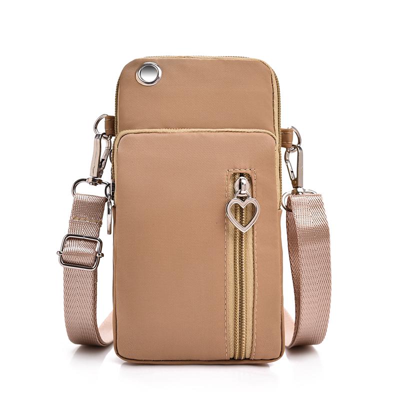 Koogeelife Unisex Dames Heren Crossbody Tas Waterdicht Vak Mobiele Telefoon Contant Geld Mini Klein Buideltje Casual Schoudertas
