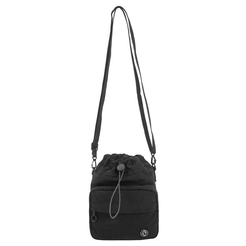 KULUOSIDI BAG Dames Draagbare Sport Waterbeker Tas Trekkoord Nylon Crossbody Mini Mobiele Telefoon Tas