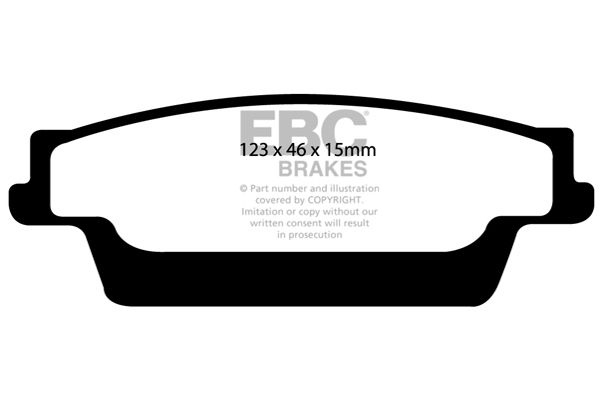 Cadillac Remblokkenset, schijfrem