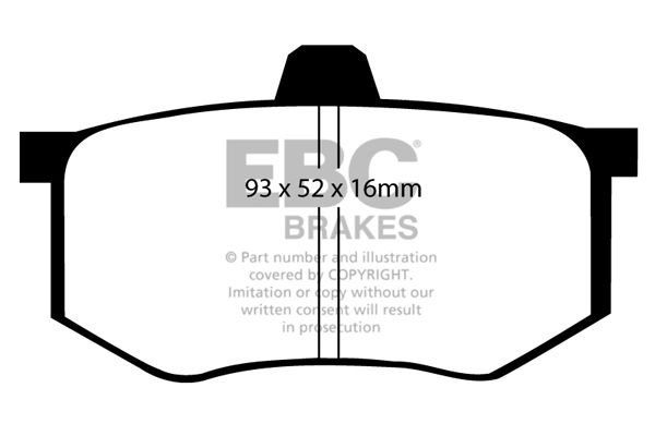 Seat Remblokkenset, schijfrem