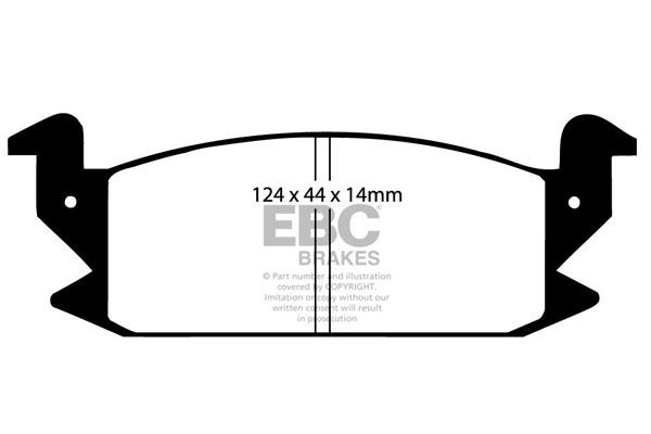 Daihatsu Remblokkenset, schijfrem