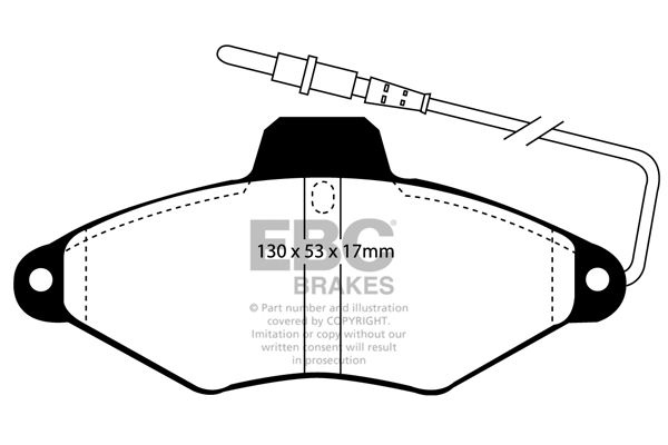 Citroen Remblokkenset, schijfrem