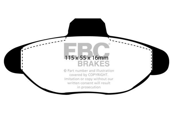 Fiat Remblokkenset, schijfrem