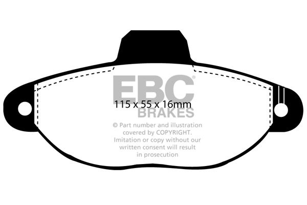 Fiat Remblokkenset, schijfrem