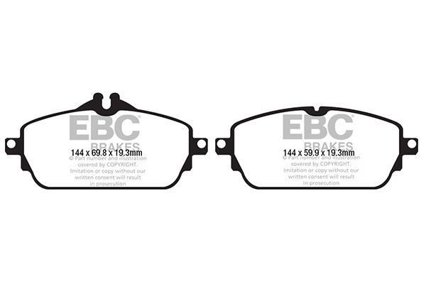 Mercedes-Benz Remblokkenset, schijfrem